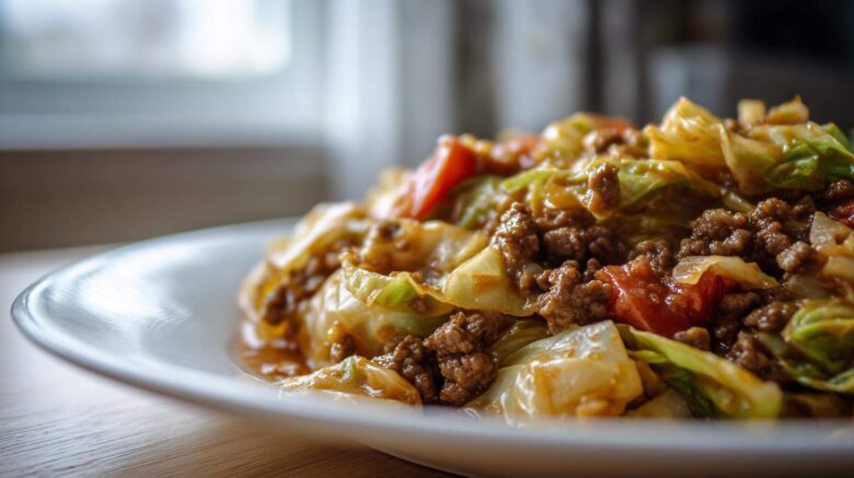 Unstuffed Cabbage Roll Skillet (Low-Carb Comfort)