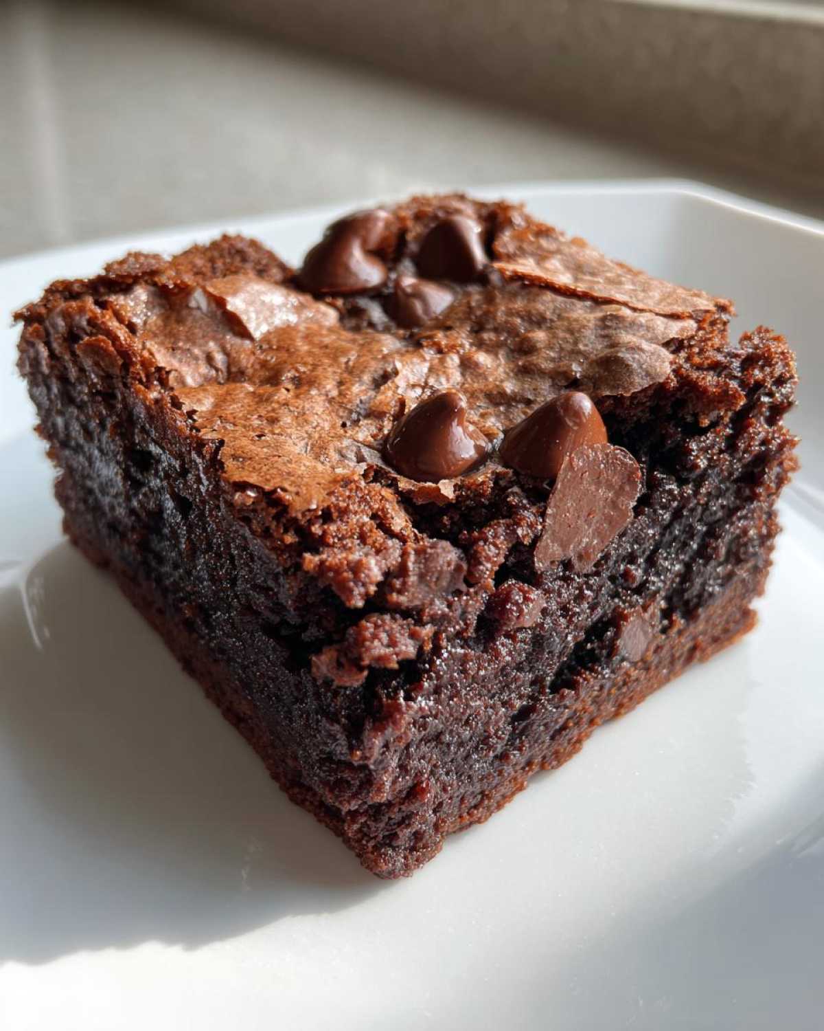 Vegan Fudgy Brownies (Secret Ingredient: Black Beans) - detail 1