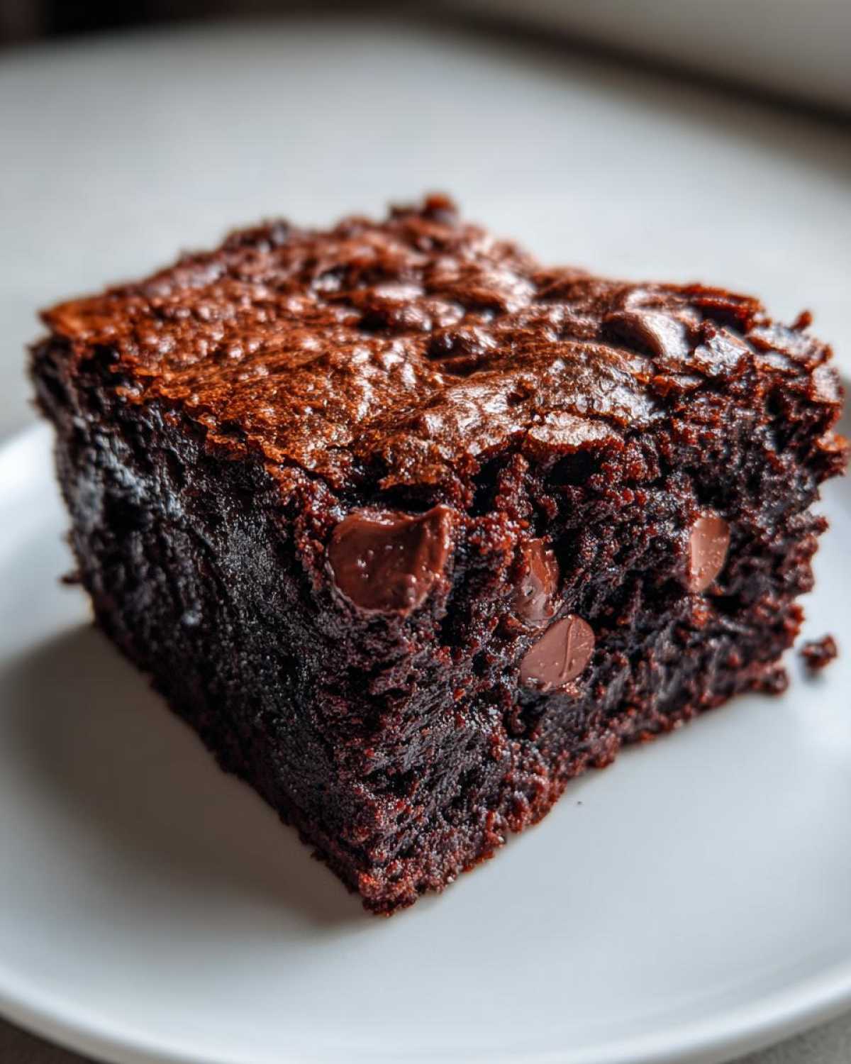 Vegan Fudgy Brownies (Secret Ingredient: Black Beans) - detail 3
