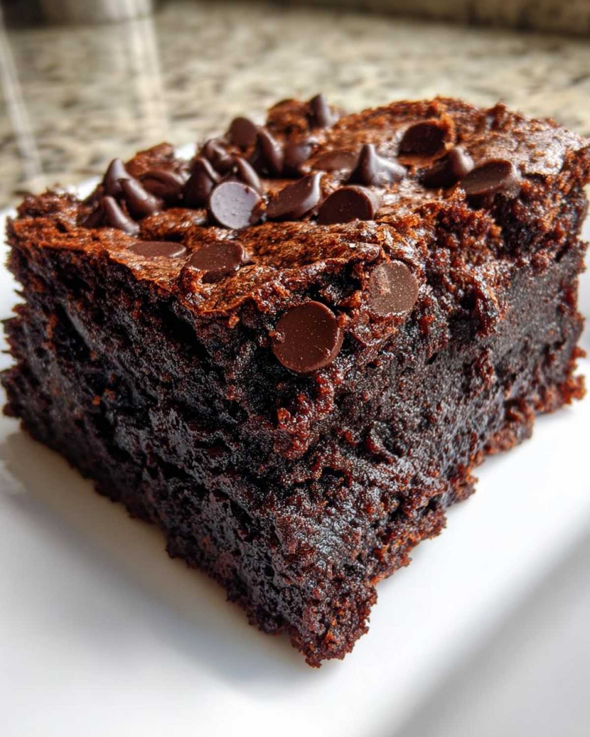 Vegan Fudgy Brownies (Secret Ingredient: Black Beans) - detail 4