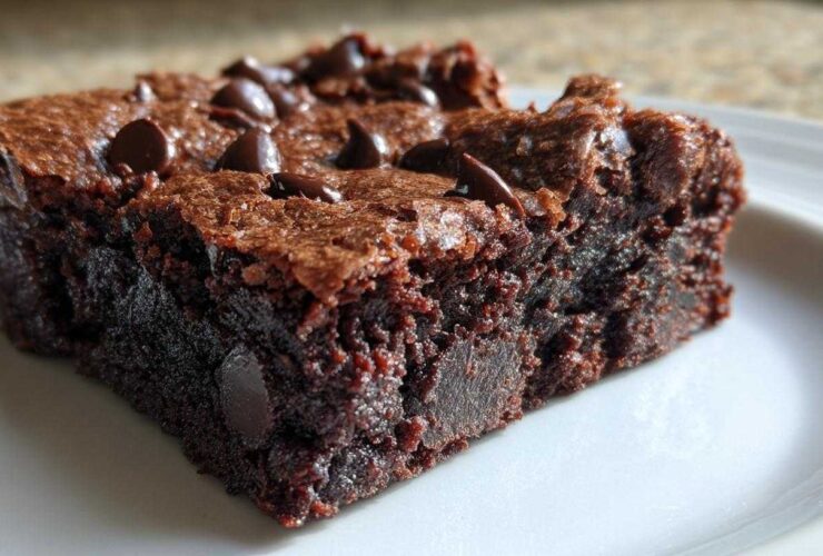 Vegan Fudgy Brownies (Secret Ingredient: Black Beans)