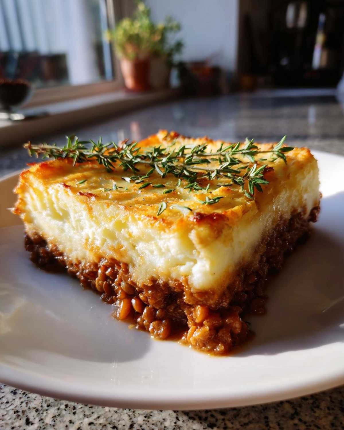 Vegan Lentil Shepherd's Pie (Comfort Food Reinvented) - detail 1