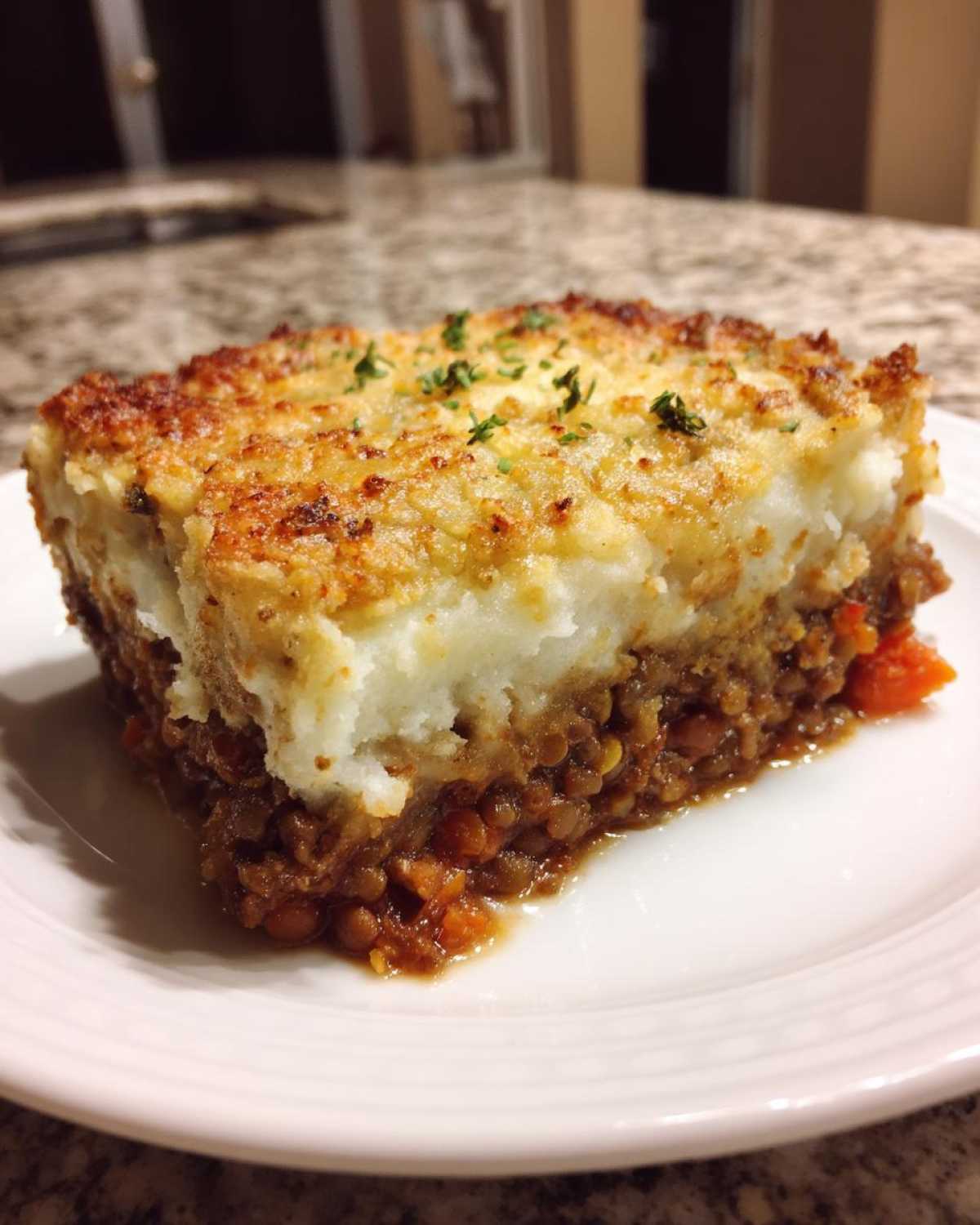 Vegan Lentil Shepherd's Pie (Comfort Food Reinvented) - detail 2