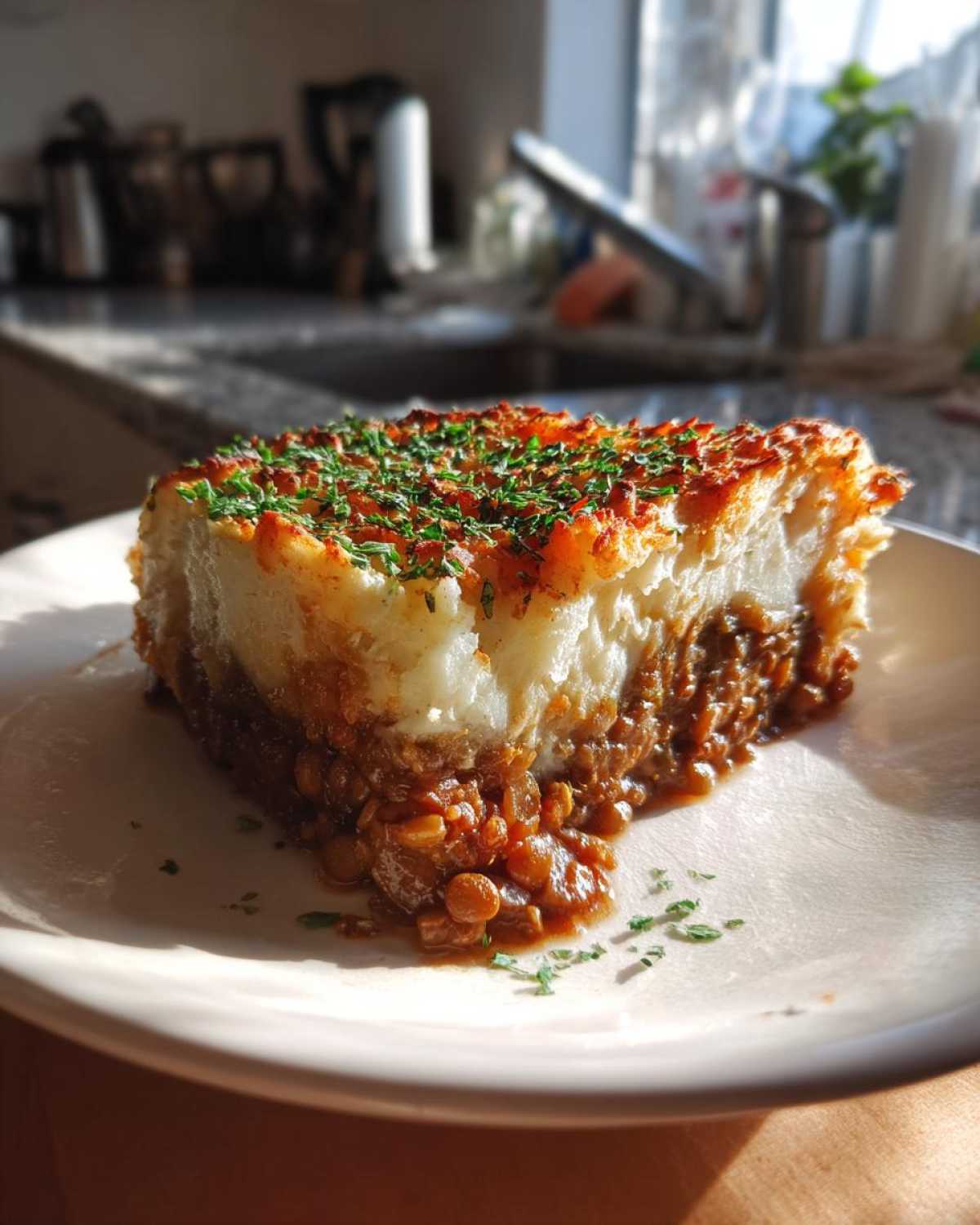 Vegan Lentil Shepherd's Pie (Comfort Food Reinvented) - detail 3