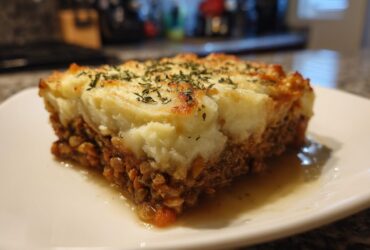 Vegan Lentil Shepherd's Pie (Comfort Food Reinvented)