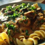 Veganuary Challenge: Creamy Vegan Mushroom Stroganoff