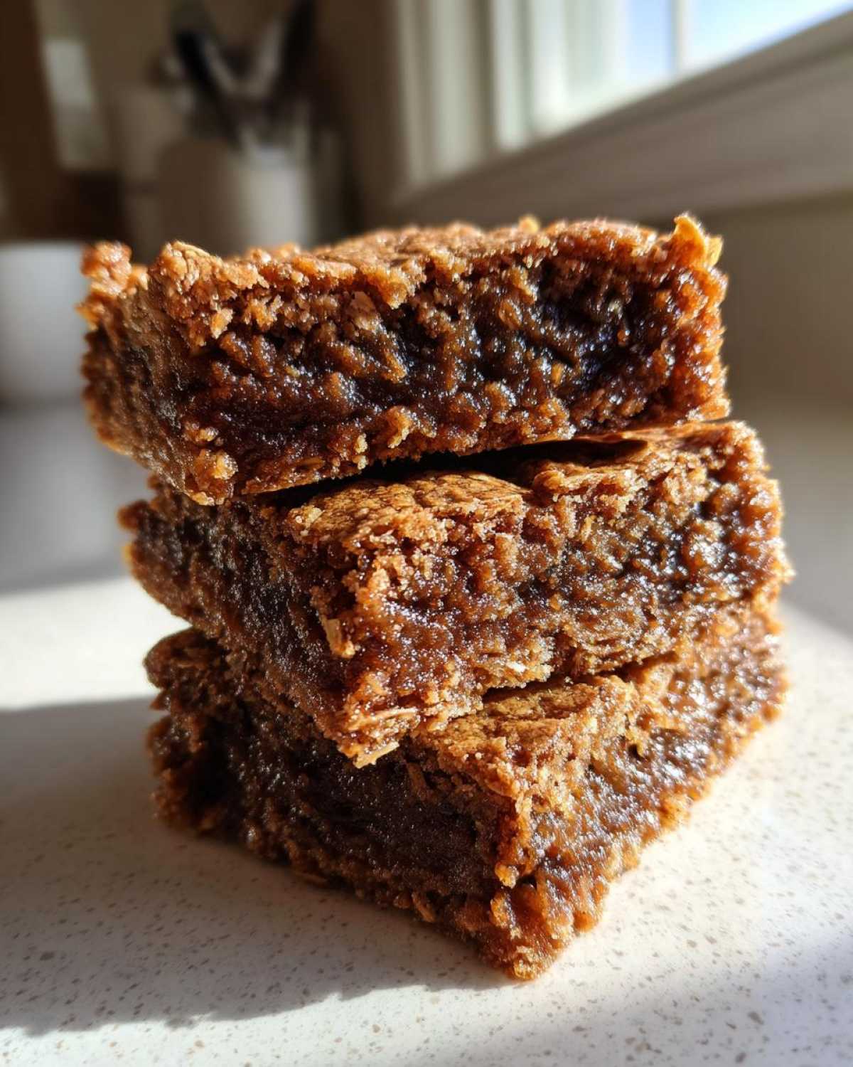 Warm Gingerbread Oat Bars (Winter Dessert Fix) - detail 1