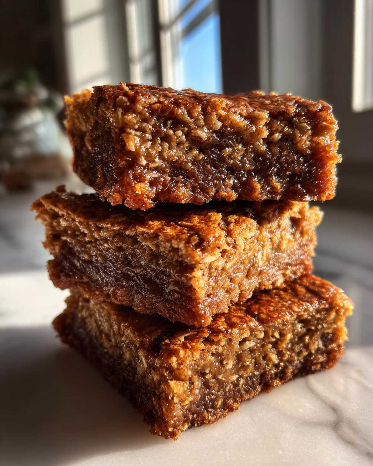 Warm Gingerbread Oat Bars (Winter Dessert Fix) - detail 4