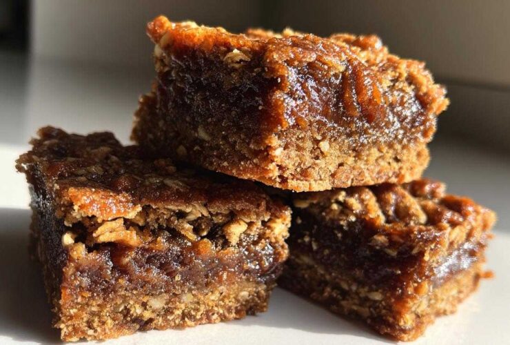 Warm Gingerbread Oat Bars (Winter Dessert Fix)