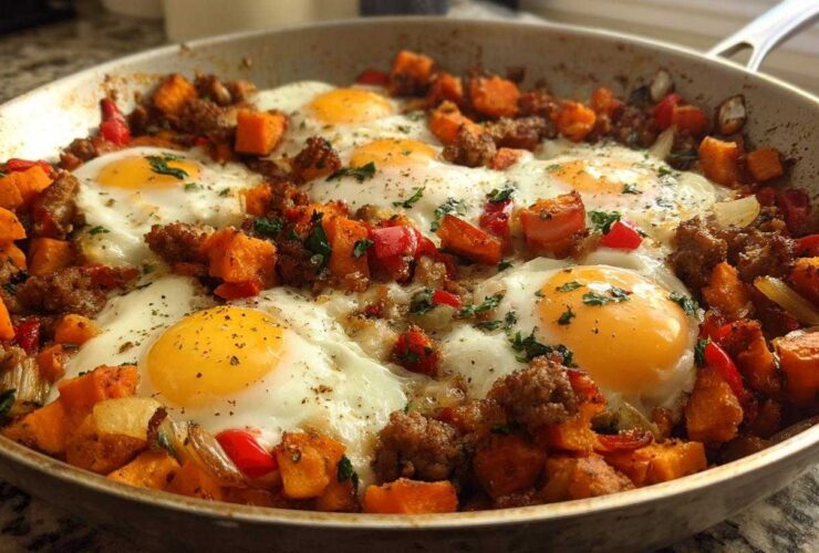Whole30 Sweet Potato Breakfast Hash (Paleo & Delicious)