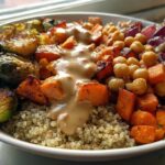 Winter Buddha Bowl with Roasted Veggies & Quinoa