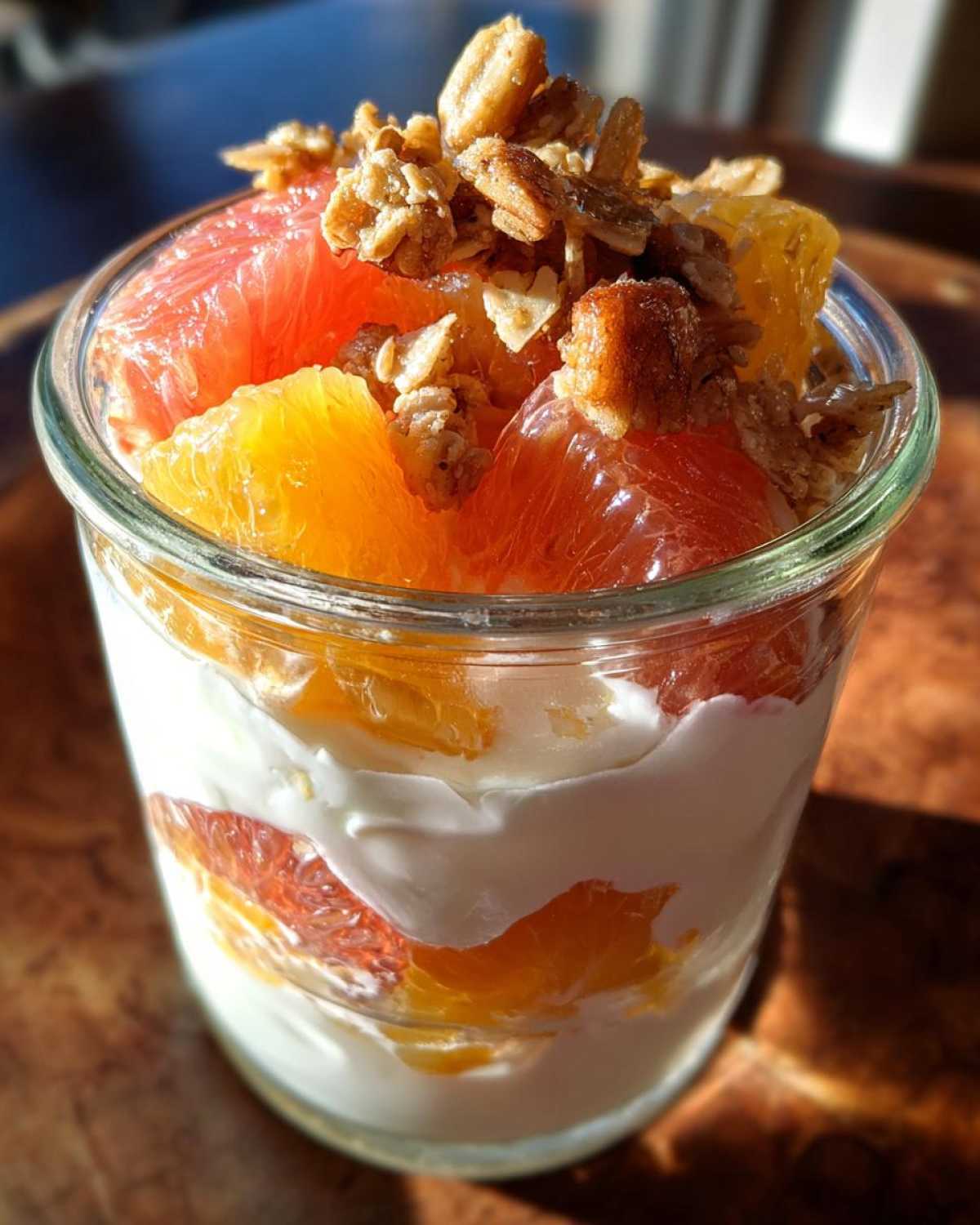 Winter Citrus Yogurt Parfait (Vitamin C Boost) - detail 1
