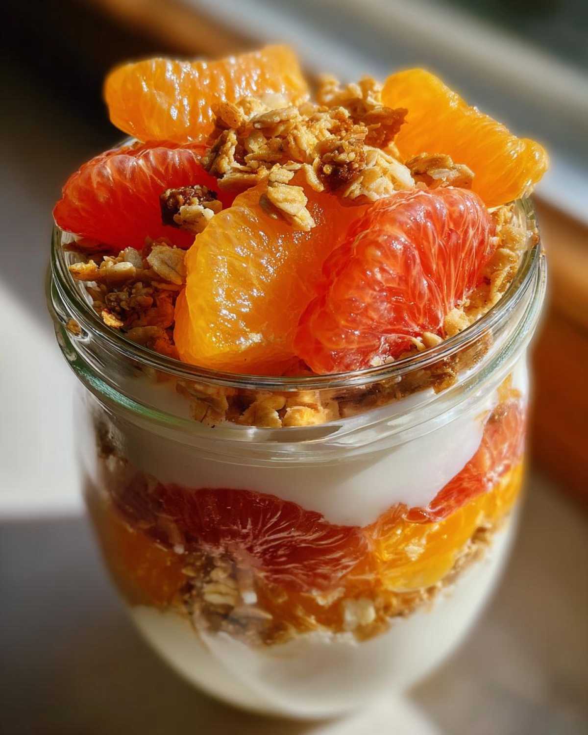 Winter Citrus Yogurt Parfait (Vitamin C Boost) - detail 2