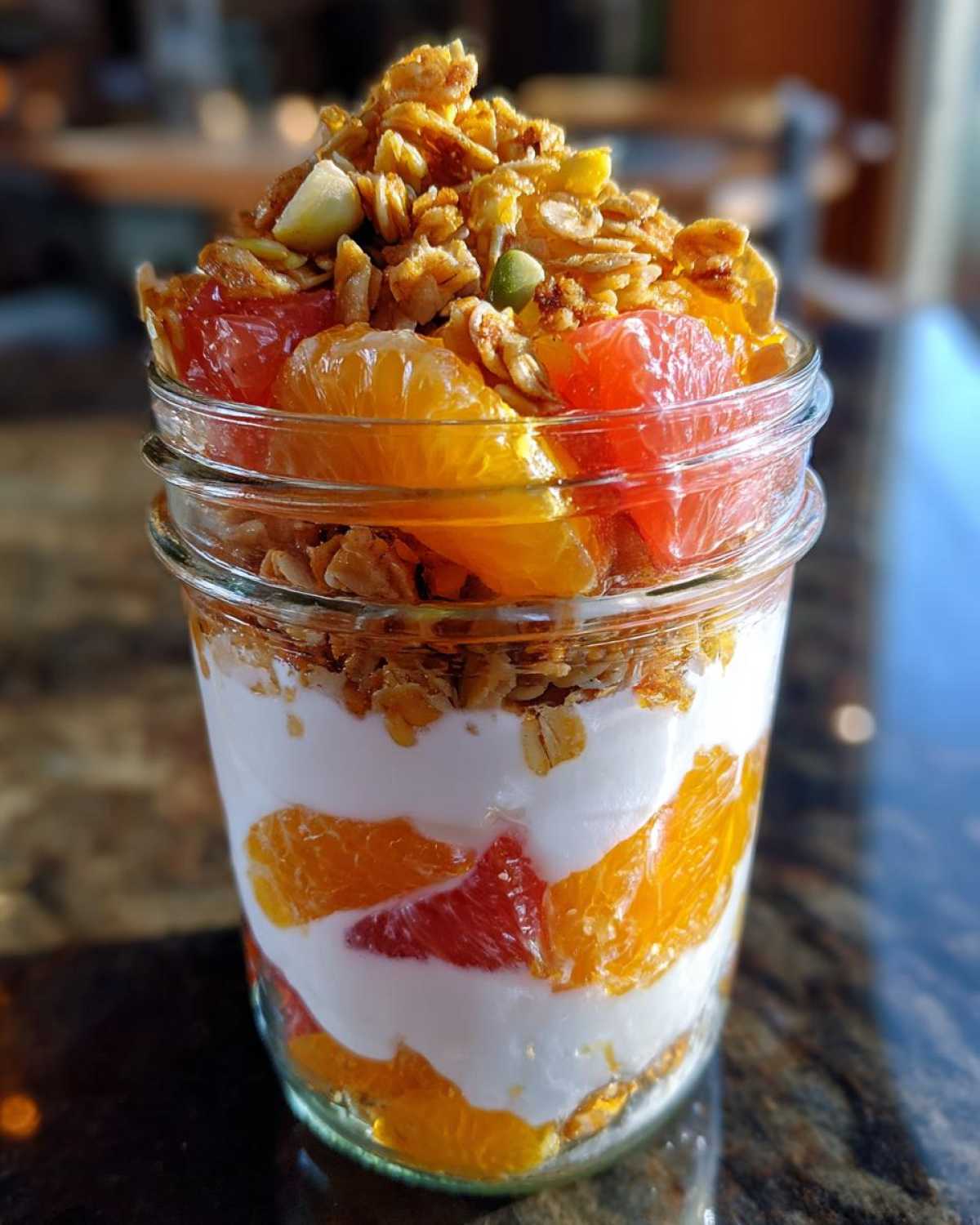 Winter Citrus Yogurt Parfait (Vitamin C Boost) - detail 3