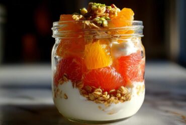 Winter Citrus Yogurt Parfait (Vitamin C Boost)
