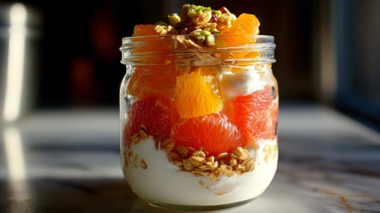Winter Citrus Yogurt Parfait (Vitamin C Boost)