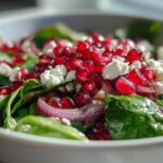 Winter Jewel Salad (Pomegranate & Feta Festive Bowl)