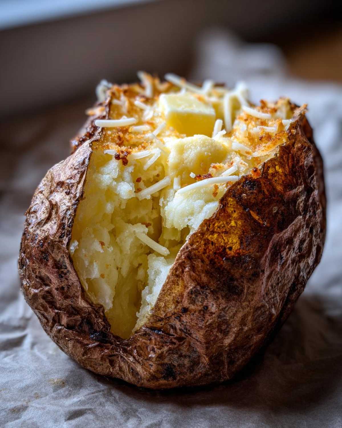 air fryer baked potato - detail 3