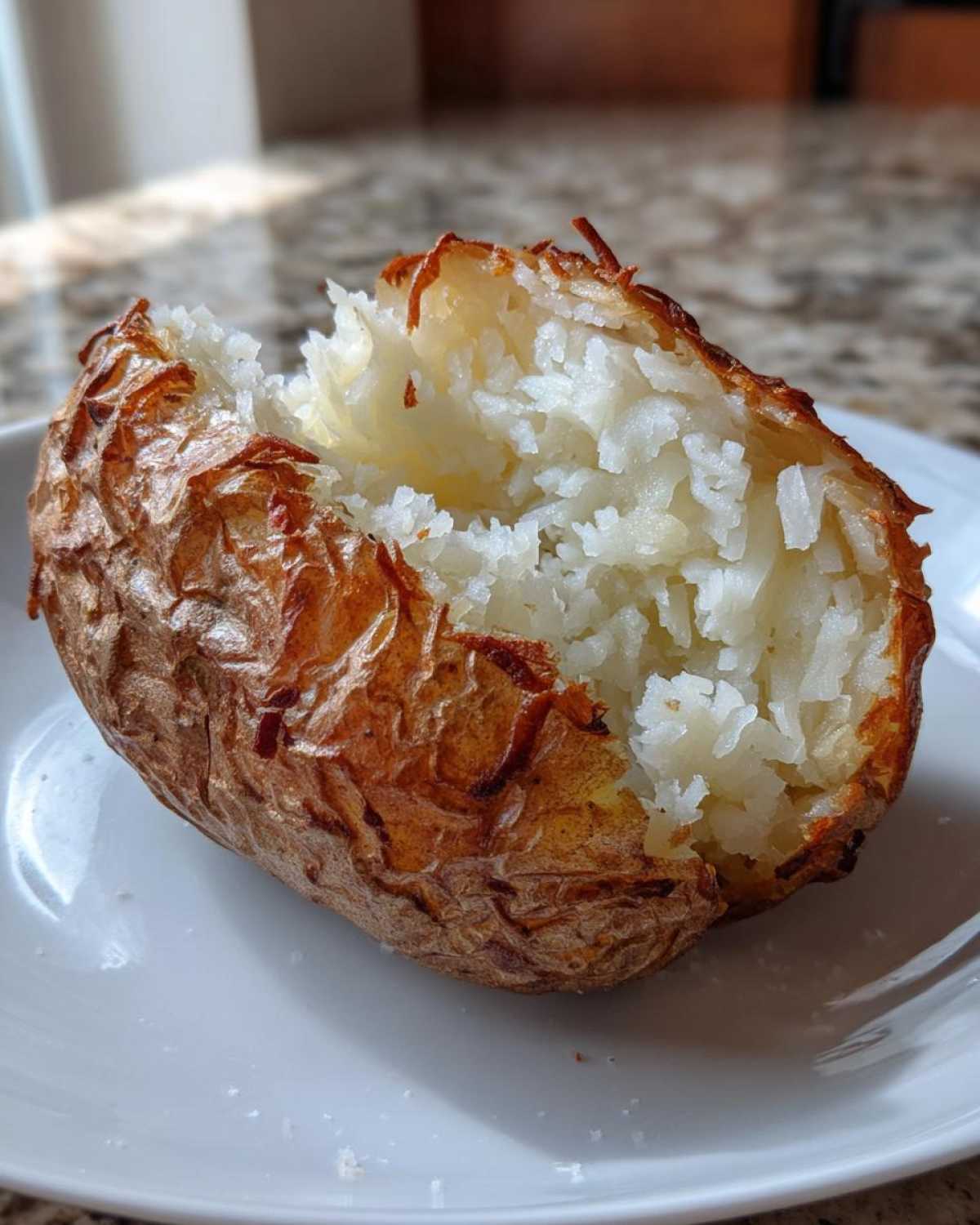 air fryer baked potato - detail 4