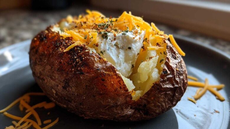 air fryer baked potato