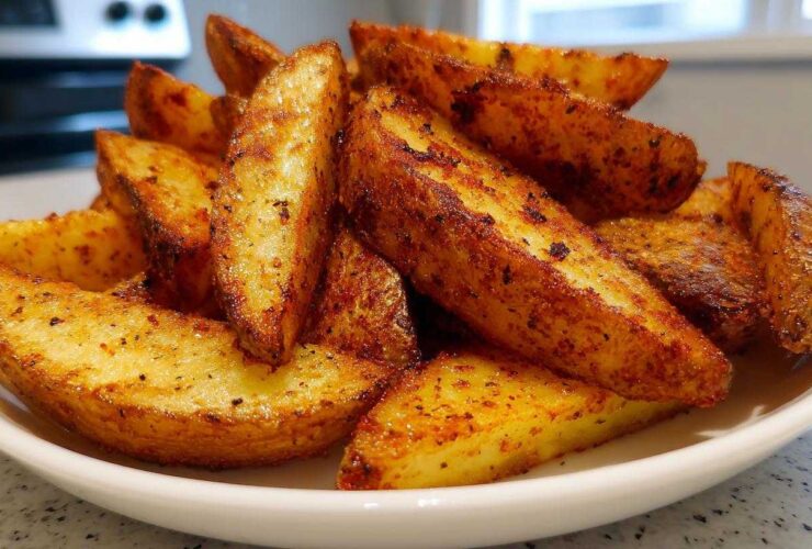 air fryer potato wedges