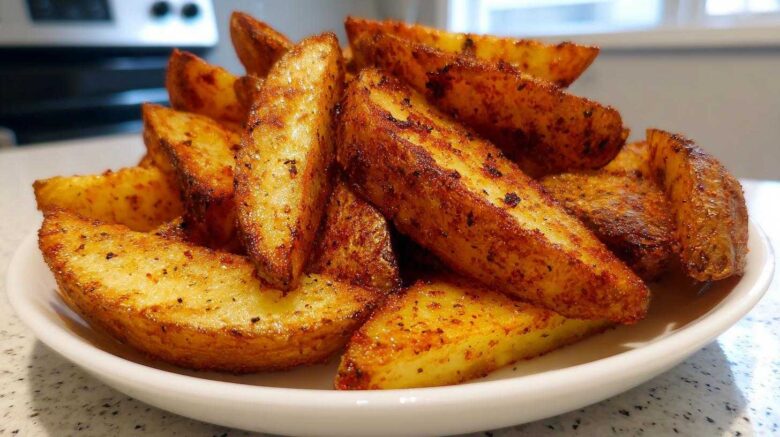 air fryer potato wedges