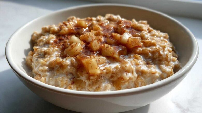 apple cinnamon oatmeal