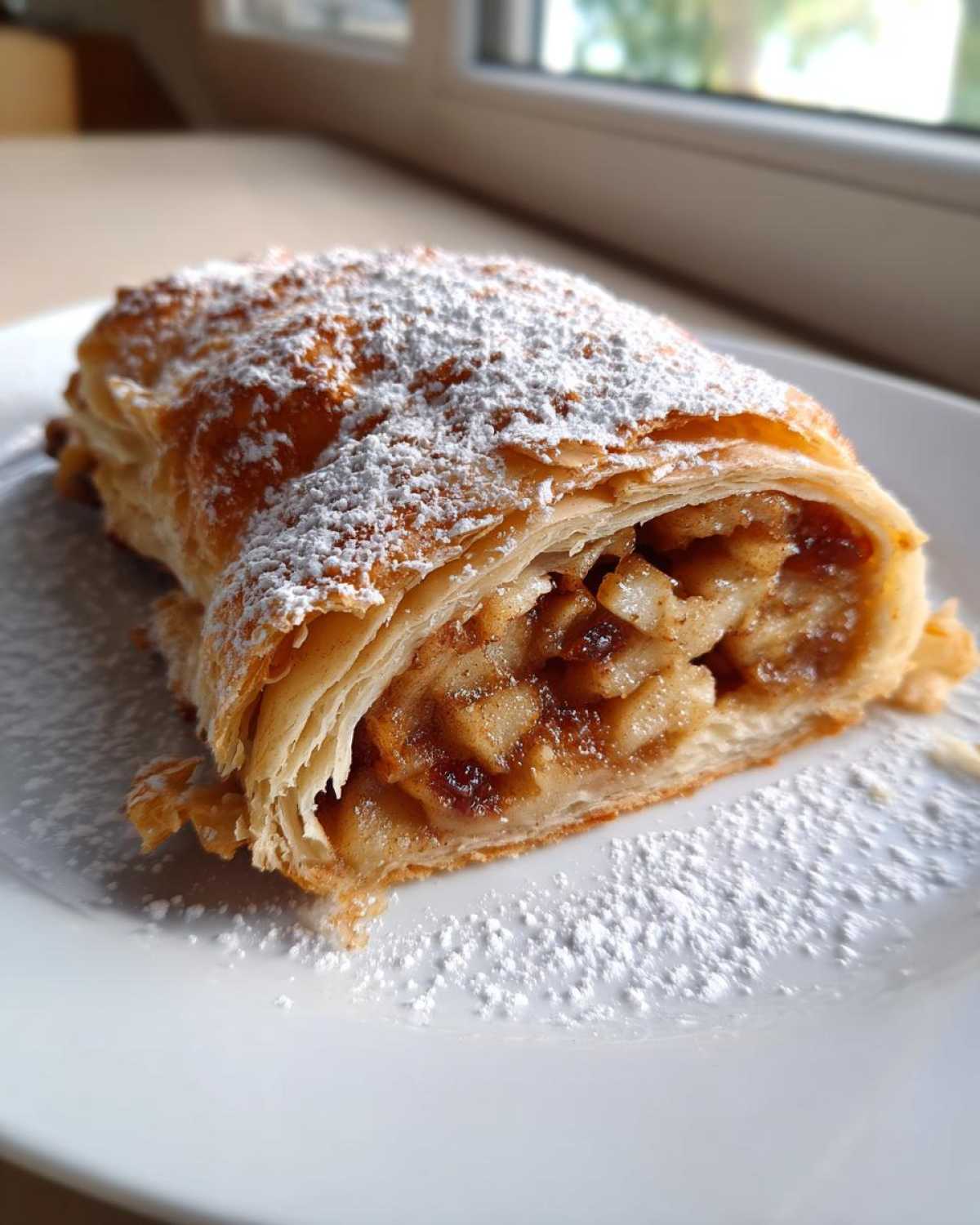 apple strudel - detail 1