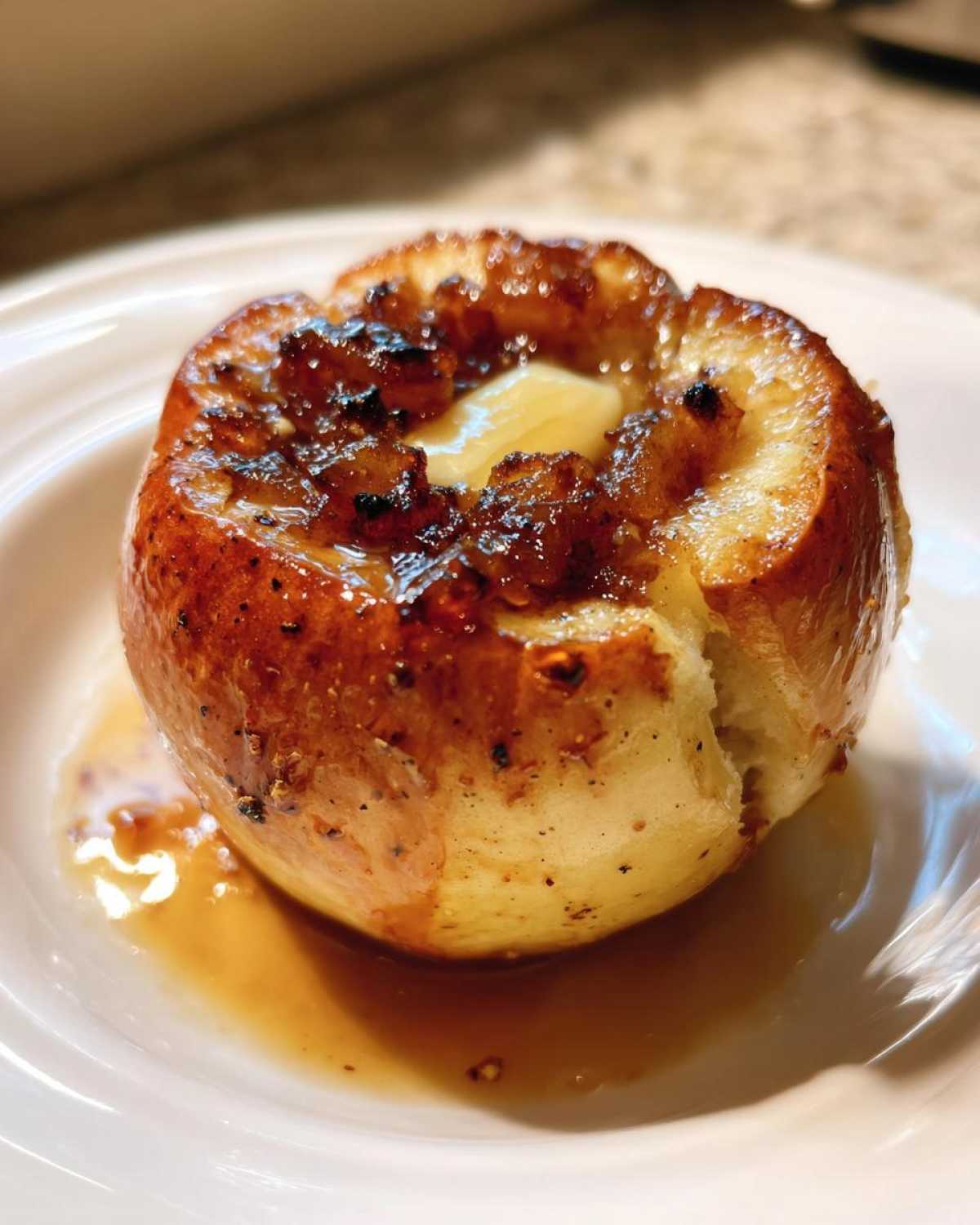 baked apple - detail 2