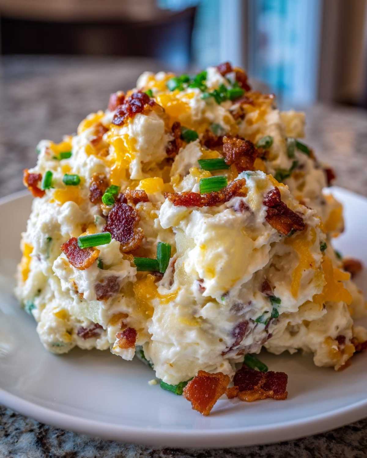 baked potato salad - detail 1