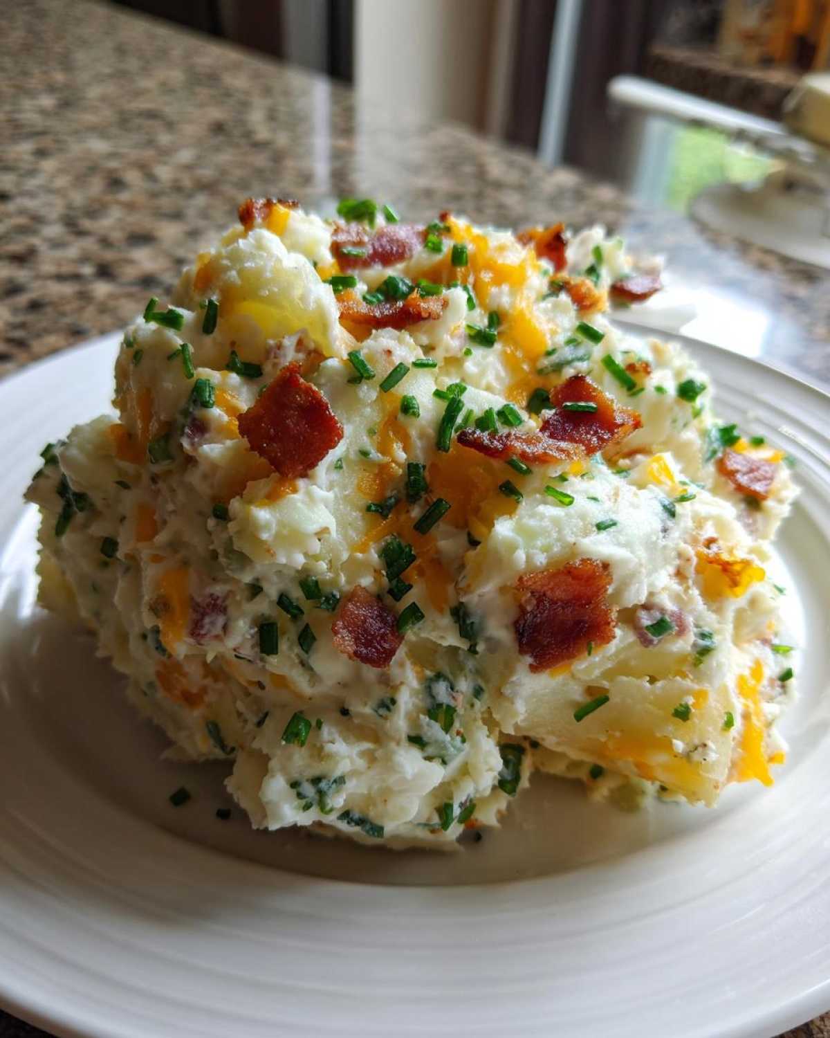 baked potato salad - detail 2