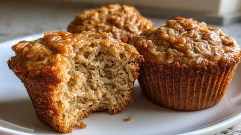banana oatmeal muffins