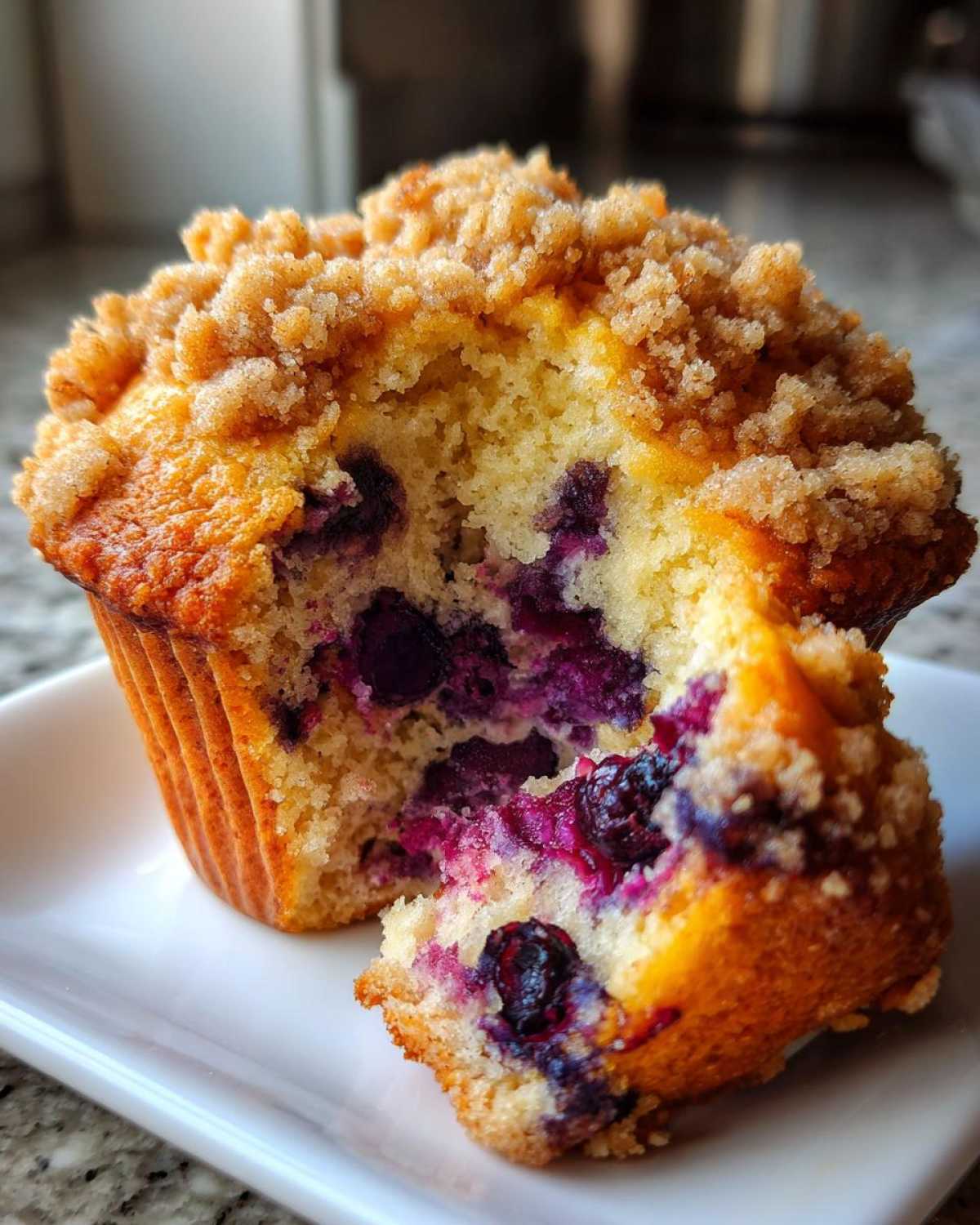 blueberry muffin - detail 4