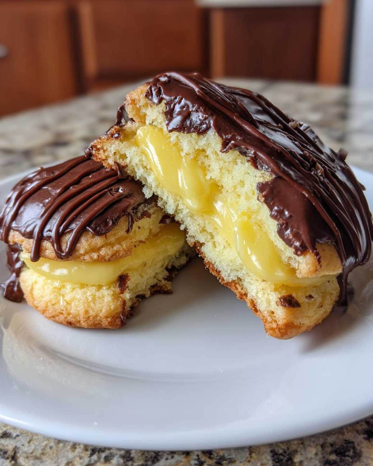 boston cream pie cookies - detail 3