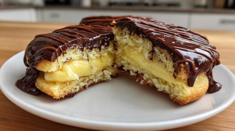 boston cream pie cookies