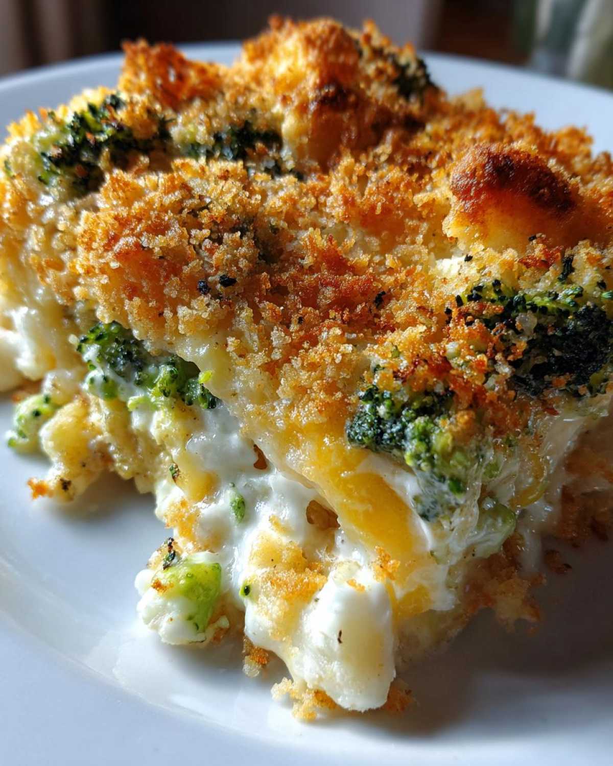 broccoli cauliflower casserole - detail 2