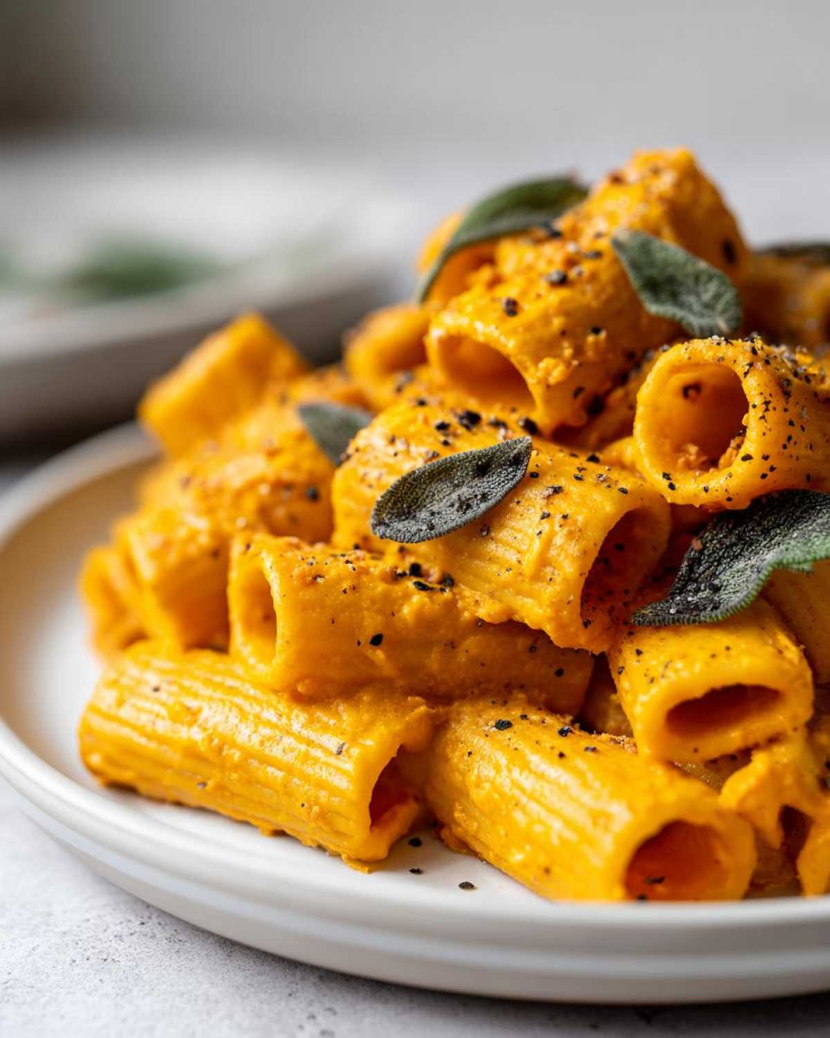 butternut squash pasta - detail 1
