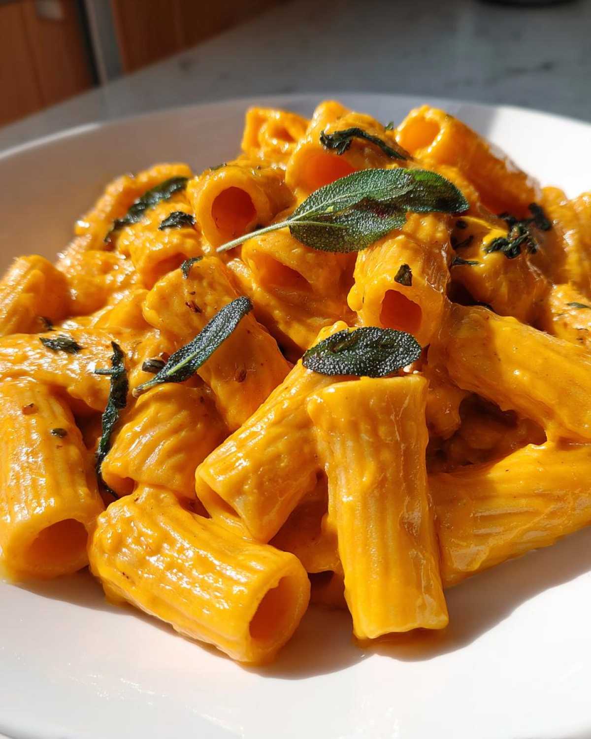 butternut squash pasta - detail 2