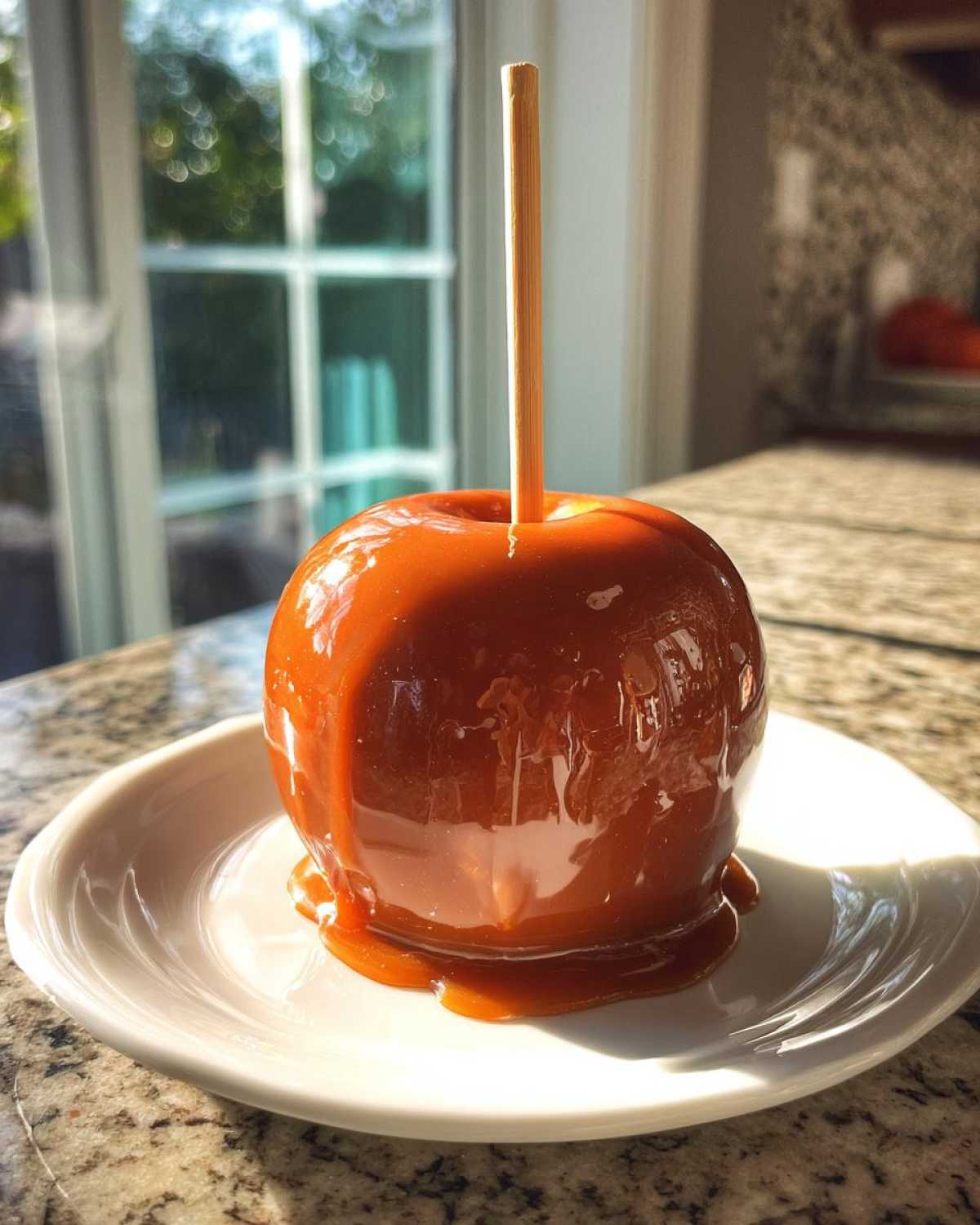 caramel apple - detail 1