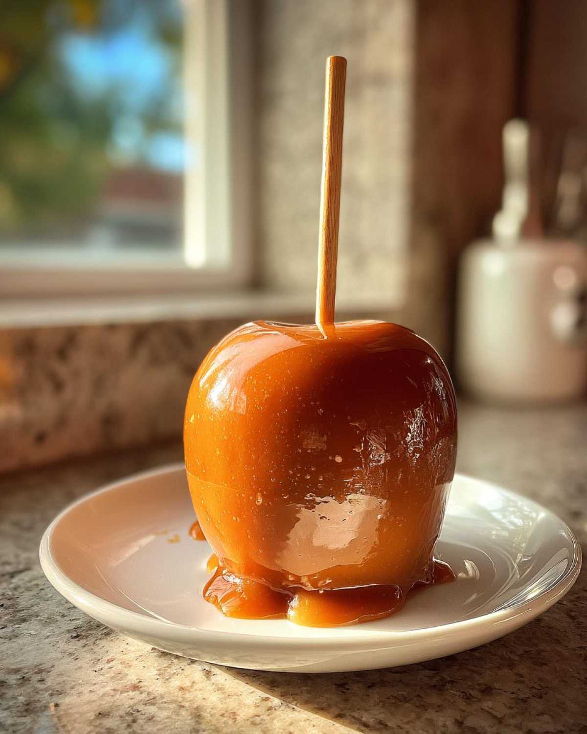 caramel apple - detail 3