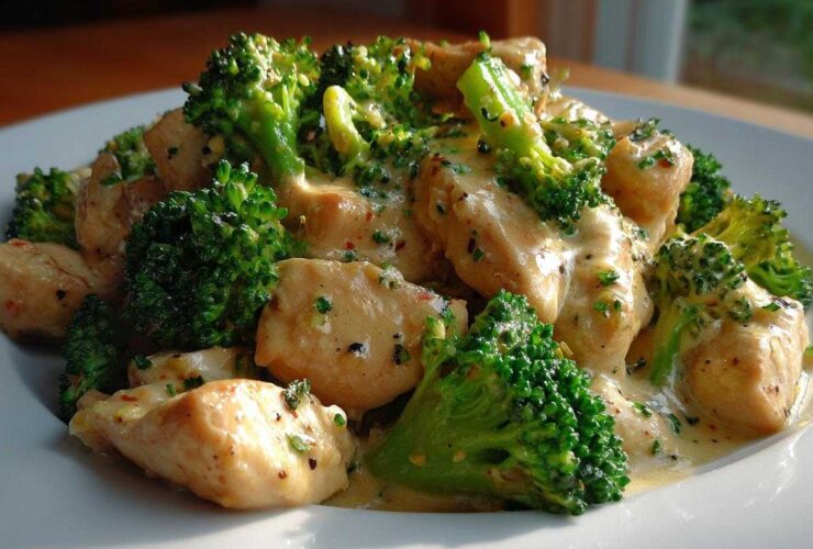 chicken and broccoli