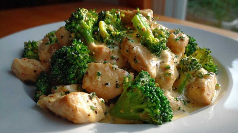 chicken and broccoli