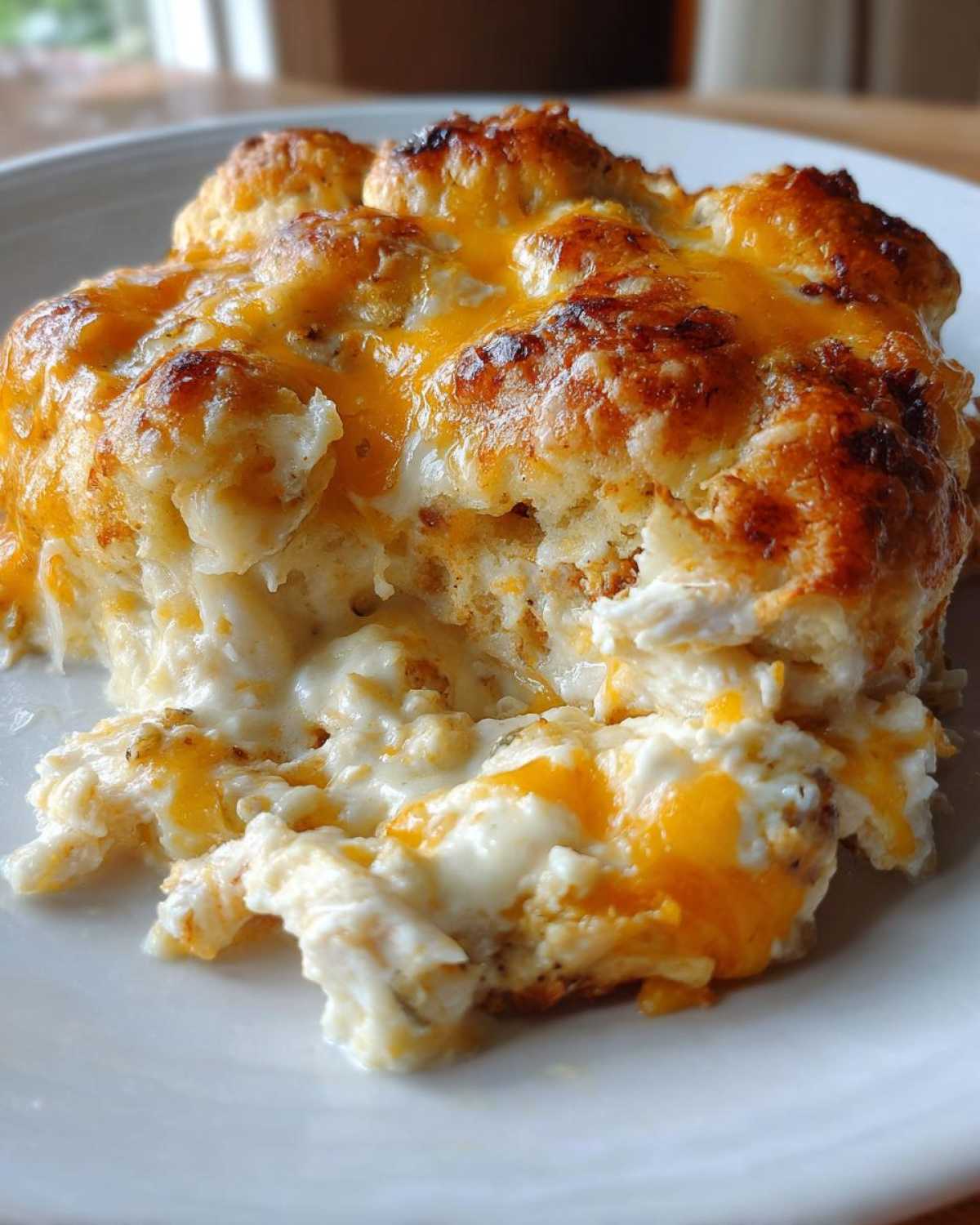 chicken bubble biscuit bake casserole - detail 2