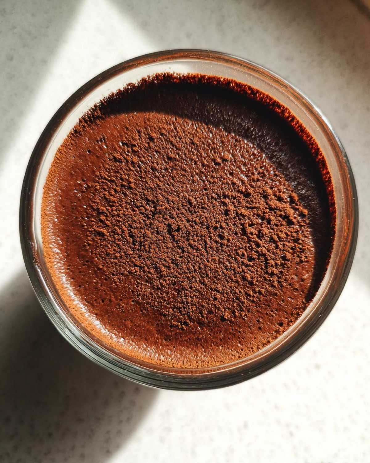 chocolate pudding - detail 2