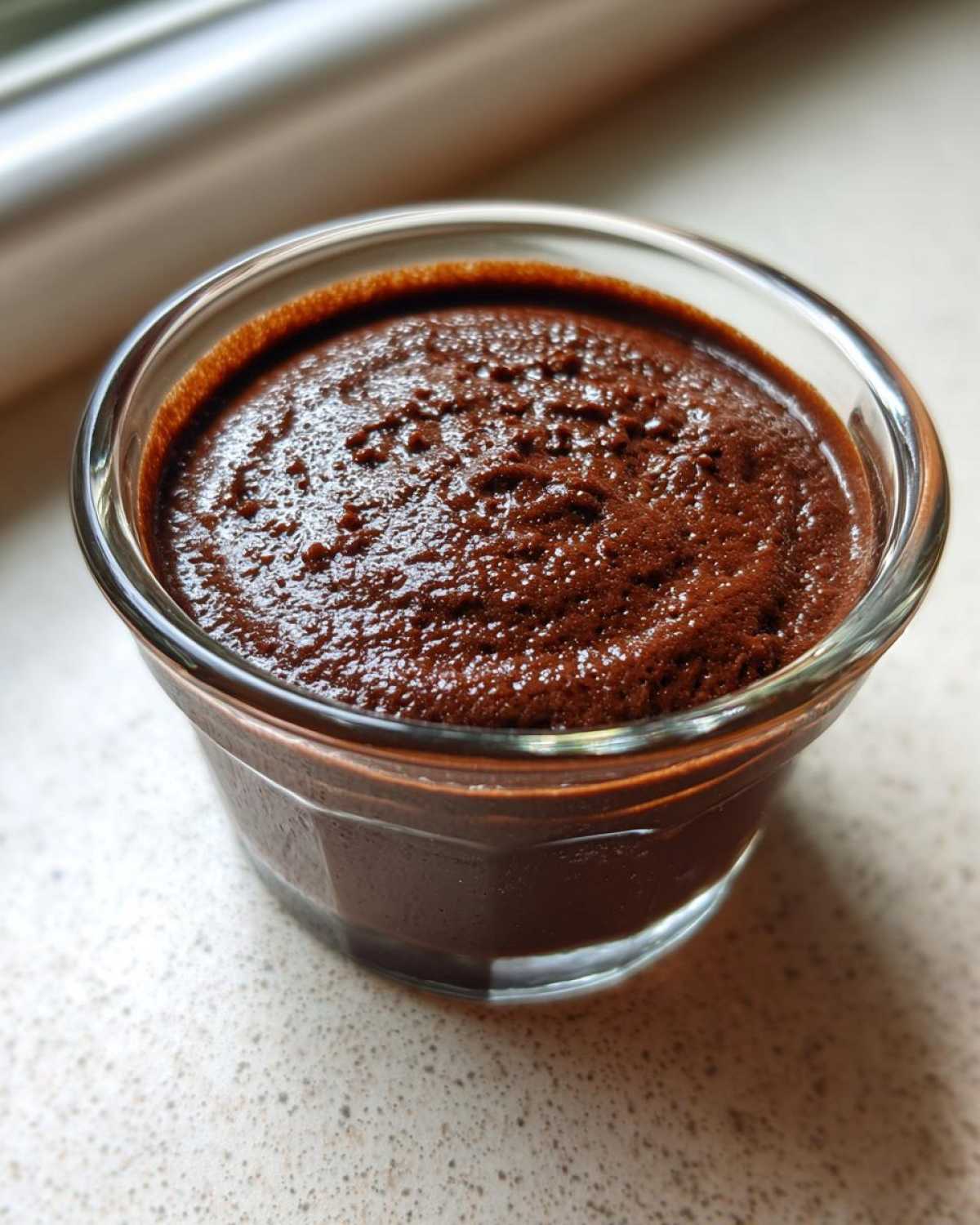 chocolate pudding - detail 3