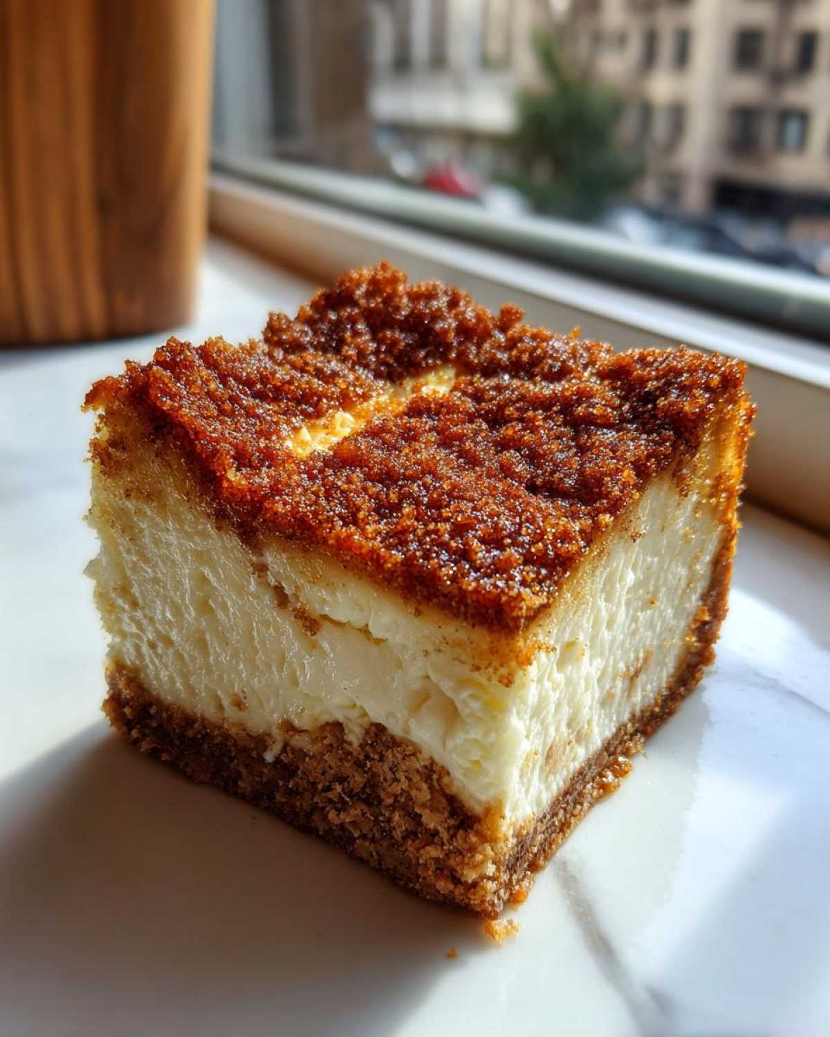 churro cheesecake - detail 1