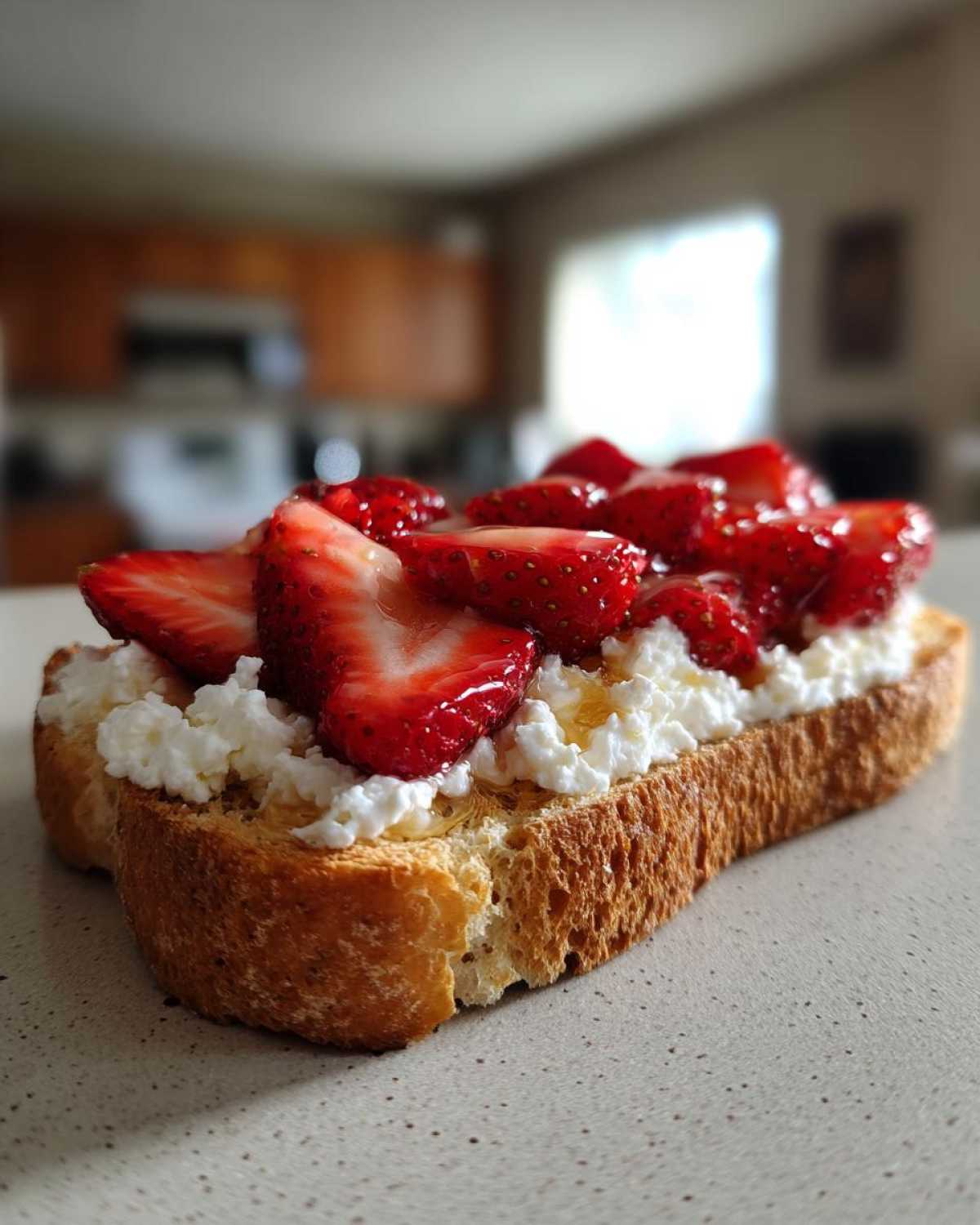 cottage cheese toast - detail 2
