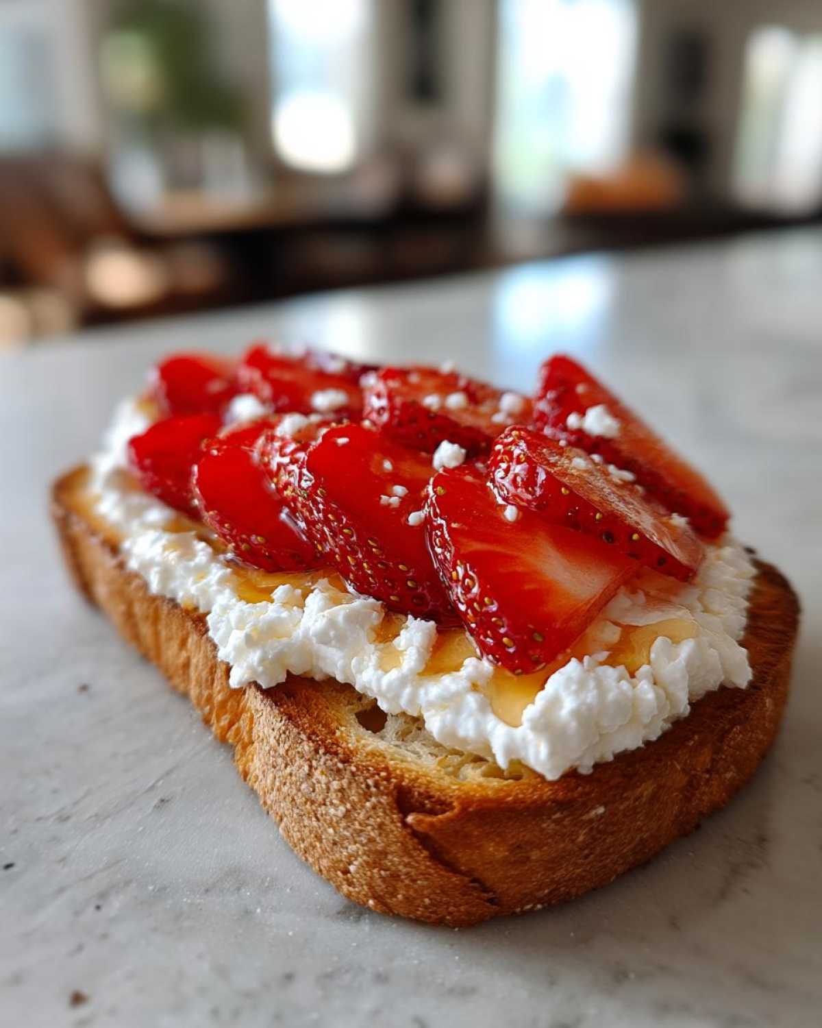 cottage cheese toast - detail 3
