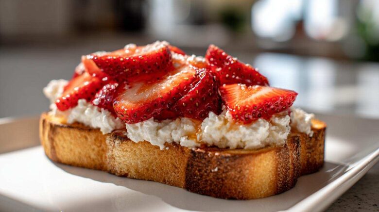 cottage cheese toast