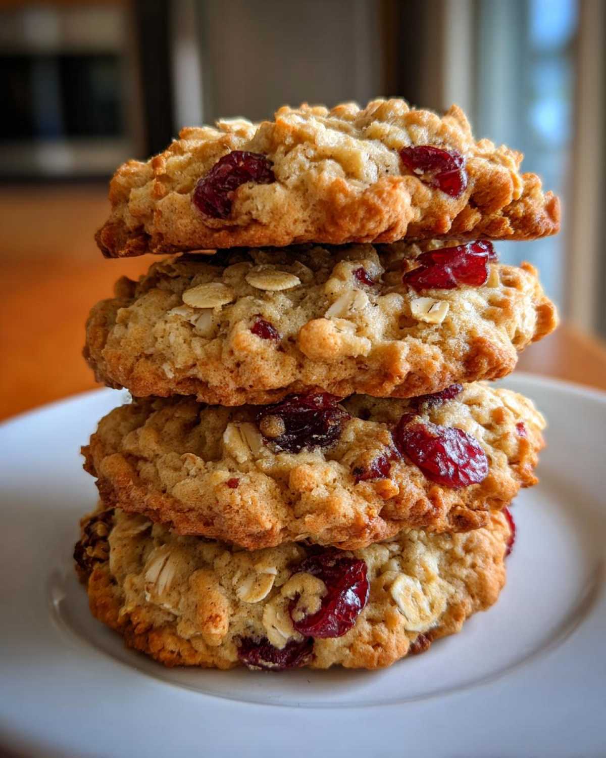 cranberry oatmeal cookies - detail 4